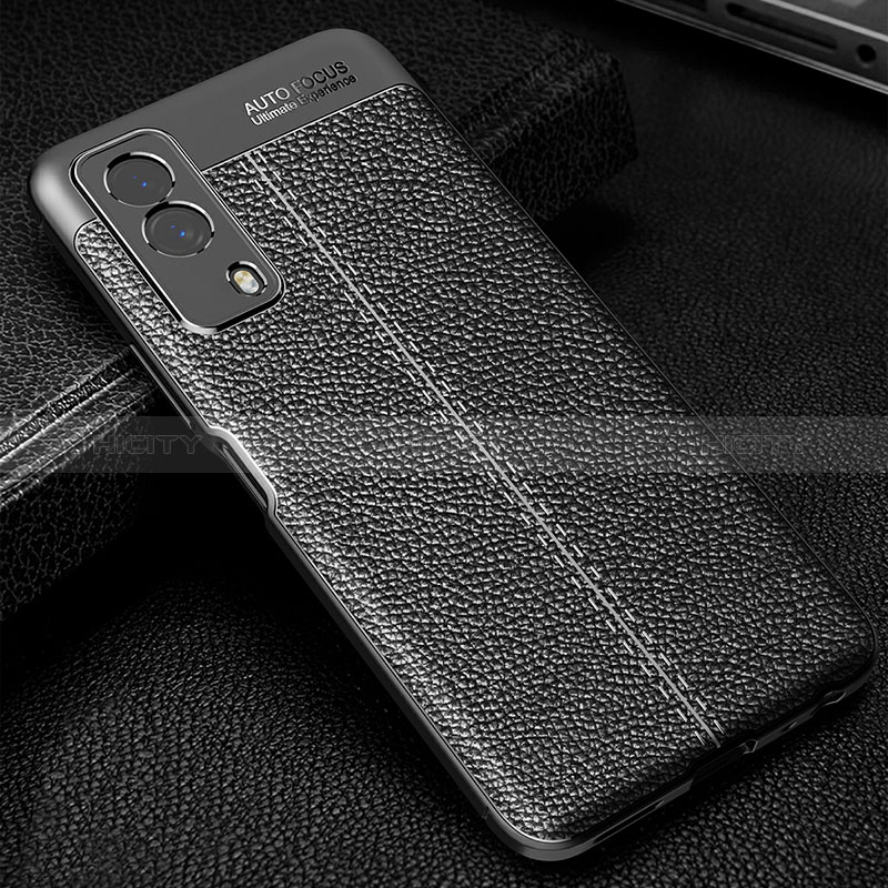 Coque Silicone Gel Motif Cuir Housse Etui WL1 pour Vivo T1x 5G Plus