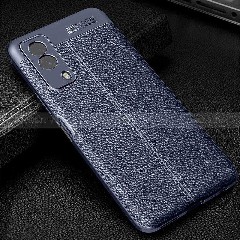 Coque Silicone Gel Motif Cuir Housse Etui WL1 pour Vivo T1x 5G Plus