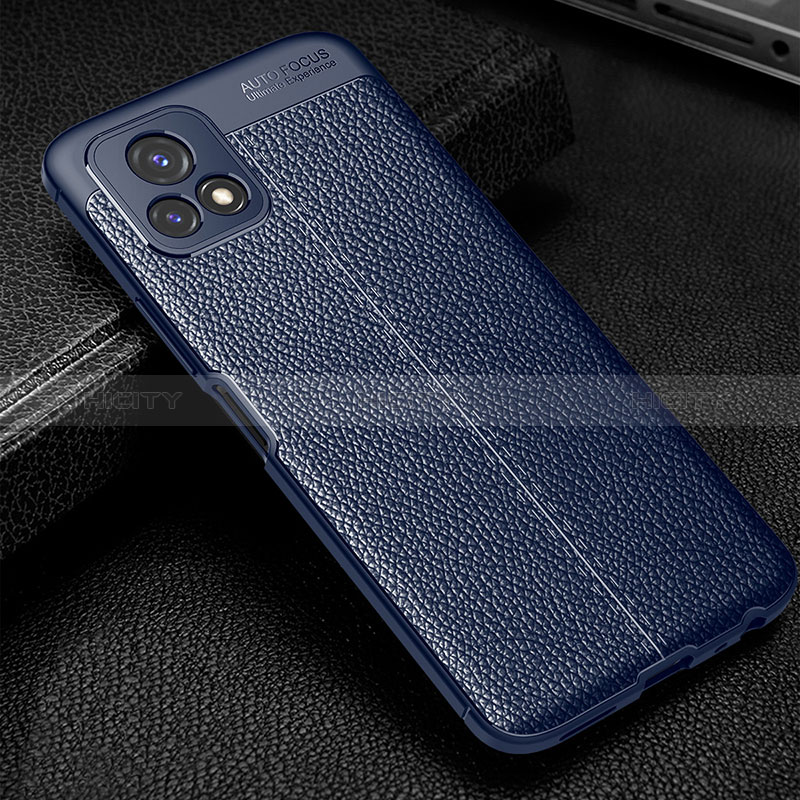 Coque Silicone Gel Motif Cuir Housse Etui WL1 pour Vivo Y52s t1 5G Plus