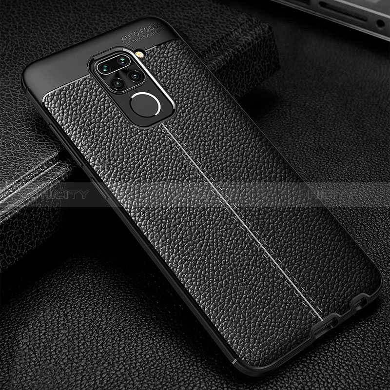 Coque Silicone Gel Motif Cuir Housse Etui WL1 pour Xiaomi Redmi 10X 4G Plus