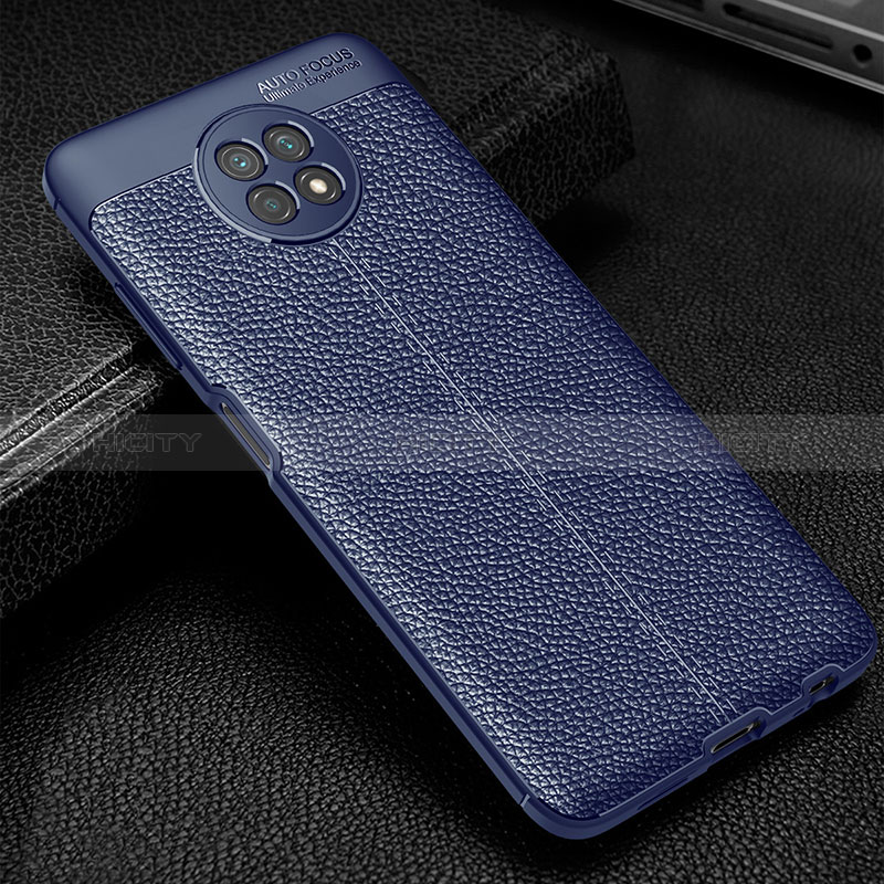 Coque Silicone Gel Motif Cuir Housse Etui WL1 pour Xiaomi Redmi Note 9T 5G Plus