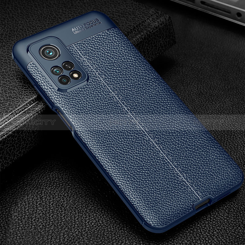 Coque Silicone Gel Motif Cuir Housse Etui WL2 pour Xiaomi Mi 10T 5G Plus