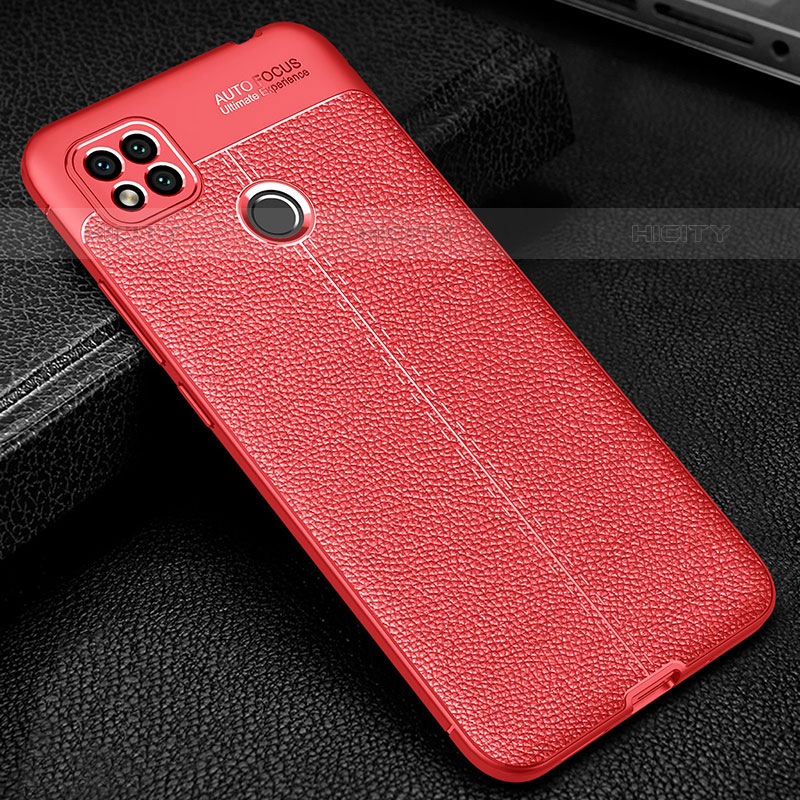 Coque Silicone Gel Motif Cuir Housse Etui WL2 pour Xiaomi Redmi 10A 4G Plus