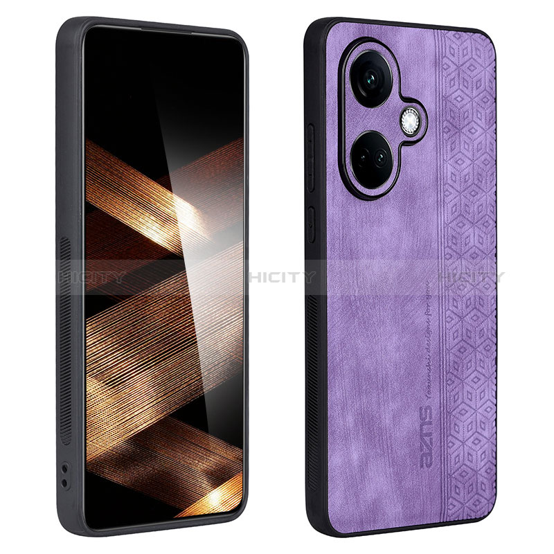 Coque Silicone Gel Motif Cuir Housse Etui YZ1 pour OnePlus Nord CE 3 5G Plus