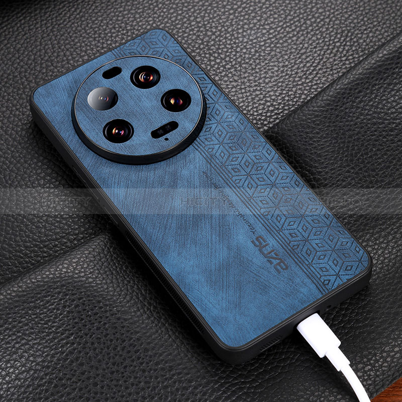 Coque Silicone Gel Motif Cuir Housse Etui YZ1 pour Xiaomi Mi 13 Ultra 5G Plus