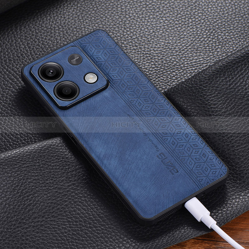 Coque Silicone Gel Motif Cuir Housse Etui YZ2 pour Xiaomi Redmi Note 13 5G Plus