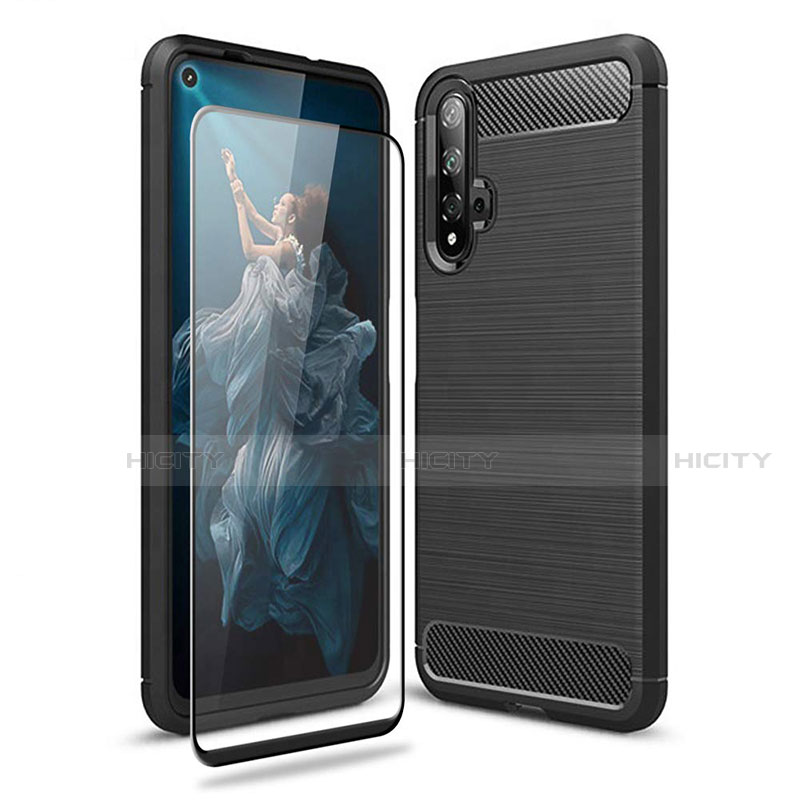 Coque Silicone Gel Serge B02 pour Huawei Nova 5T Noir Plus