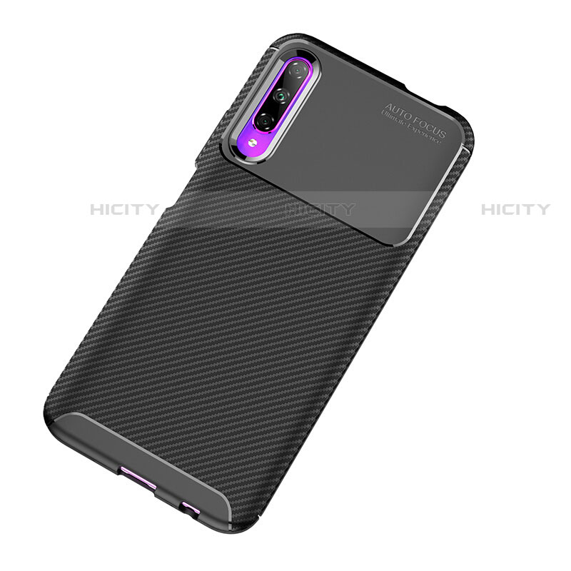 Coque Silicone Gel Serge B02 pour Huawei P Smart Pro (2019) Noir Plus