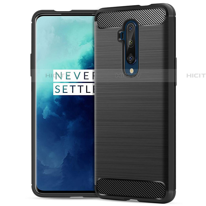 Coque Silicone Gel Serge B02 pour OnePlus 7T Pro Noir Plus