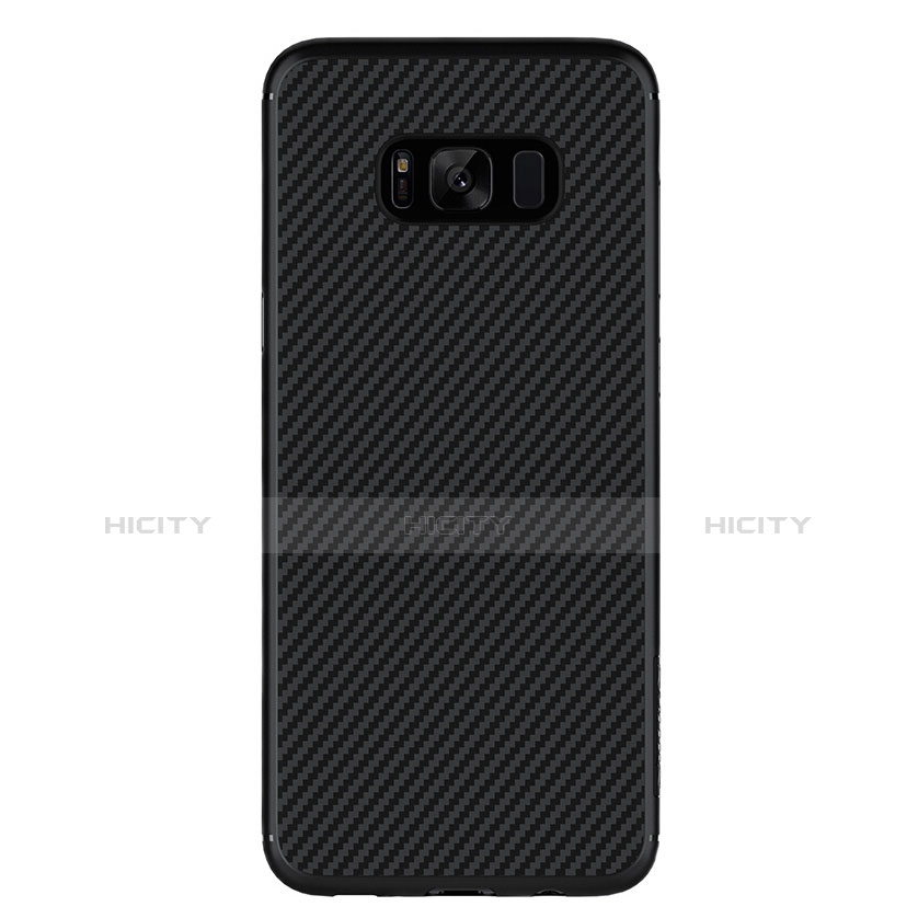 Coque Silicone Gel Serge B02 pour Samsung Galaxy S8 Noir Plus