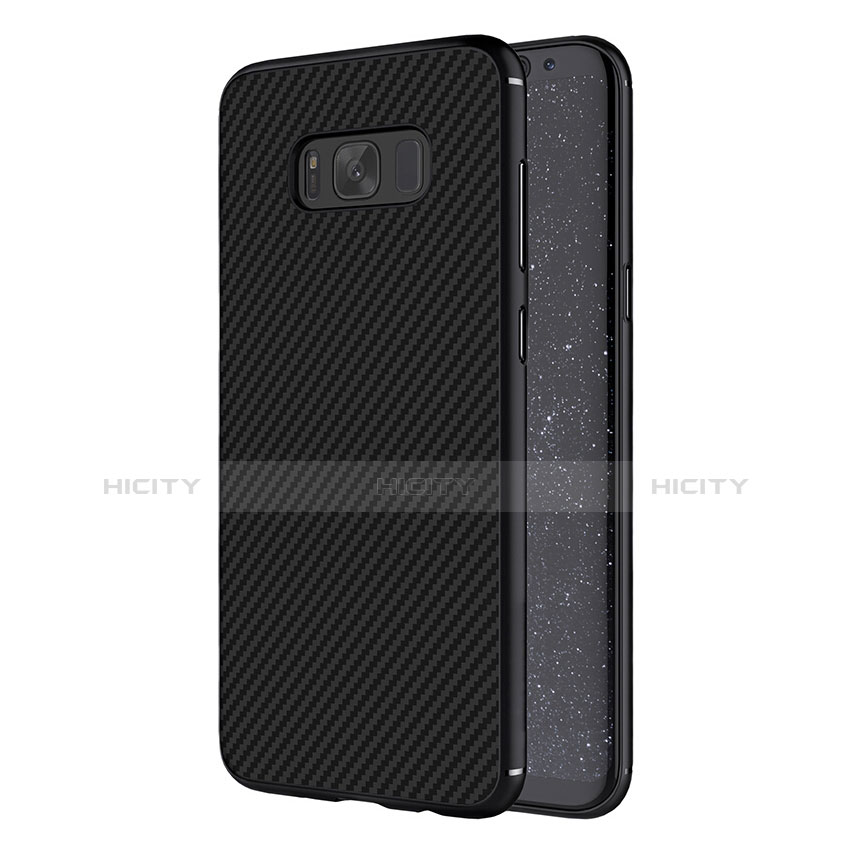 Coque Silicone Gel Serge B02 pour Samsung Galaxy S8 Noir Plus