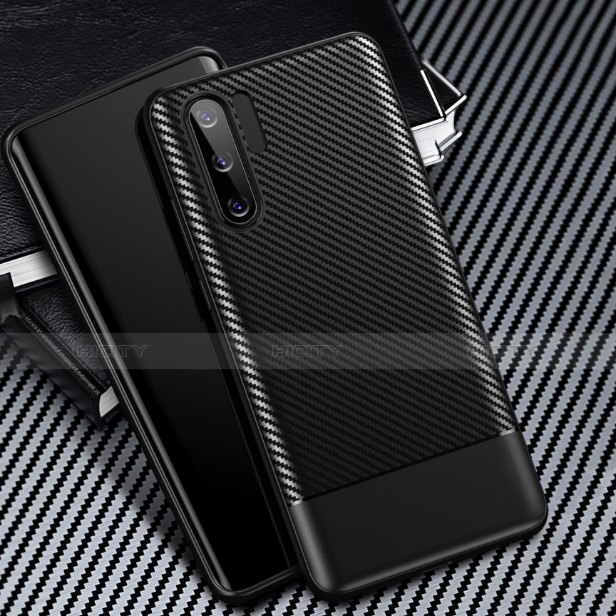 Coque Silicone Gel Serge B03 pour Huawei P30 Pro New Edition Noir Plus