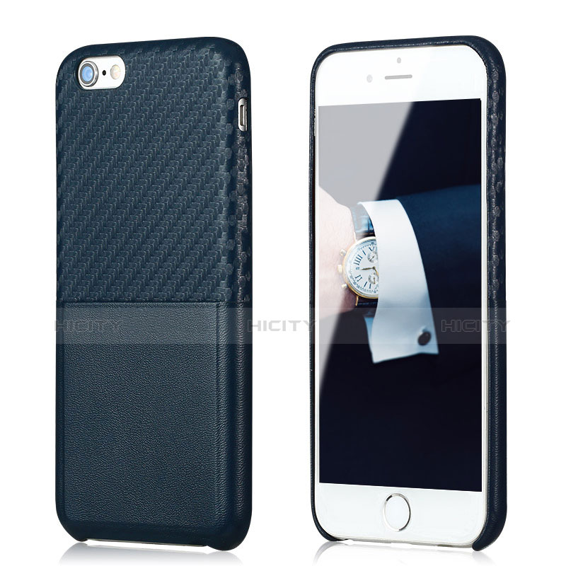 Coque Silicone Gel Serge B05 pour Apple iPhone 6 Plus Bleu Plus