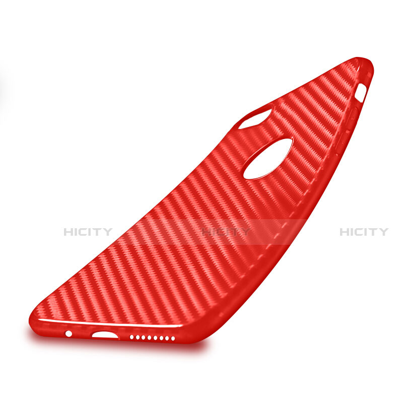 Coque Silicone Gel Serge pour Apple iPhone SE (2020) Rouge Plus