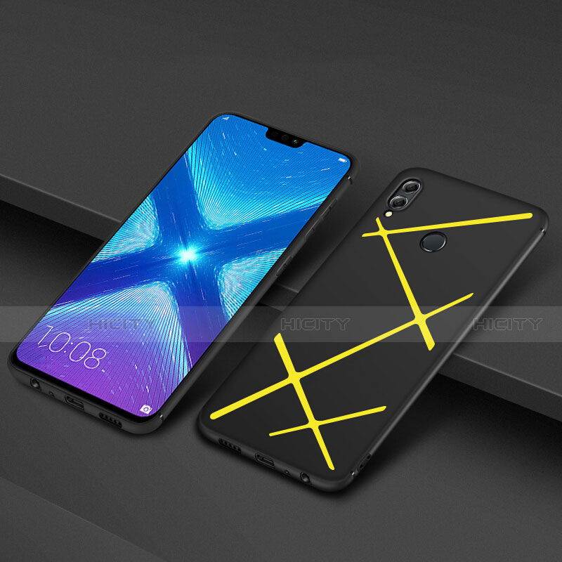 Coque Silicone Gel Serge pour Huawei Honor View 10 Lite Jaune Plus