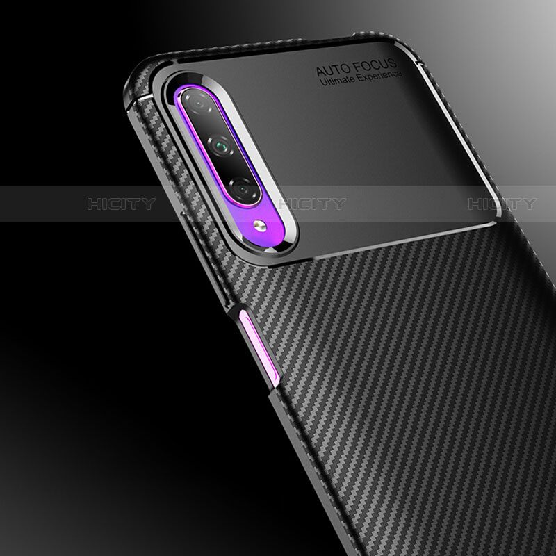 Coque Silicone Gel Serge pour Huawei P Smart Pro (2019) Noir Plus