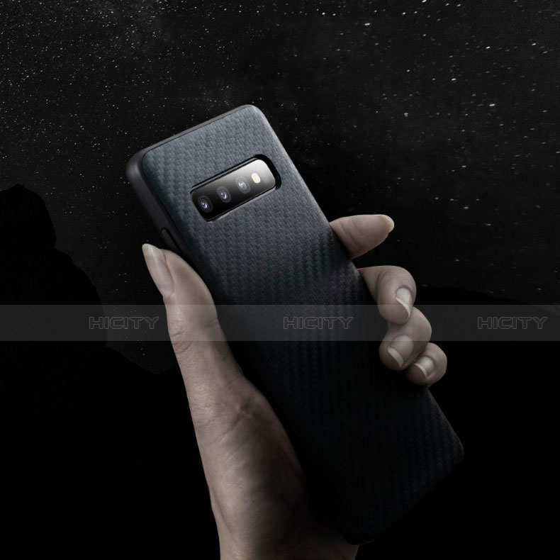 Coque Silicone Gel Serge pour Samsung Galaxy S10 5G Noir Plus