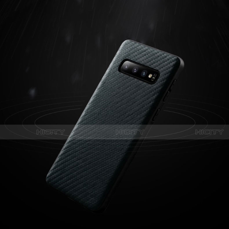 Coque Silicone Gel Serge pour Samsung Galaxy S10 5G Noir Plus