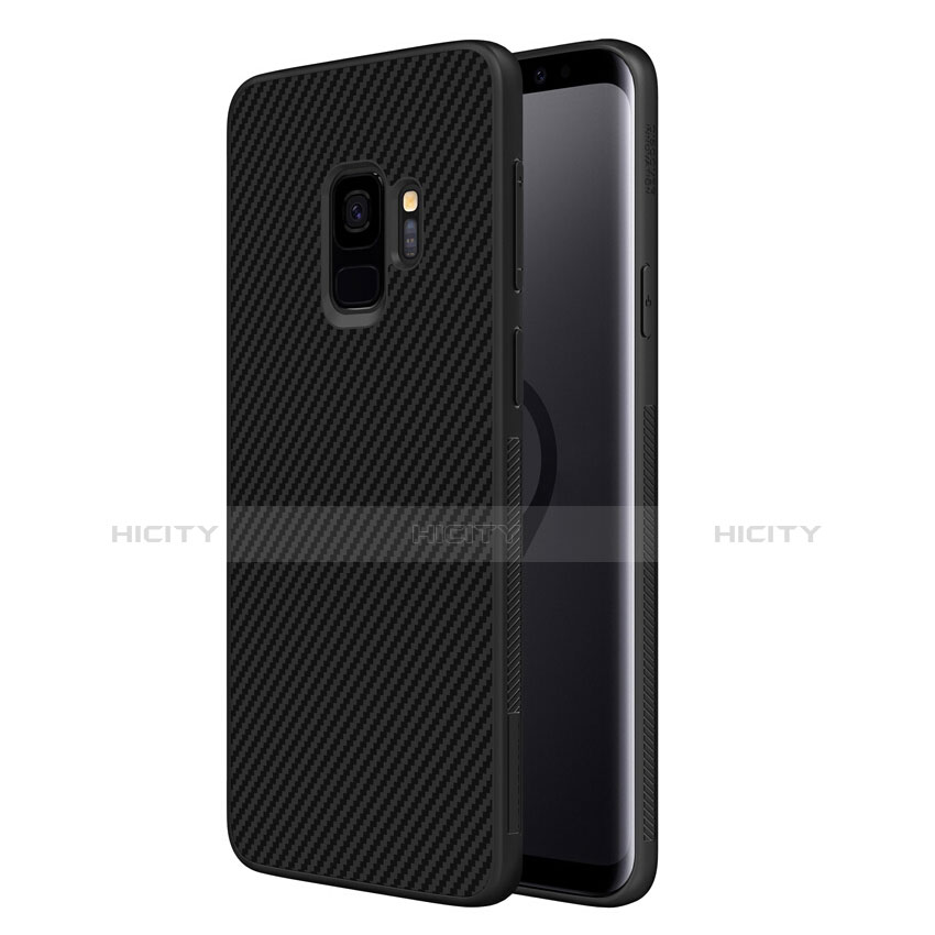 Coque Silicone Gel Serge pour Samsung Galaxy S9 Noir Plus