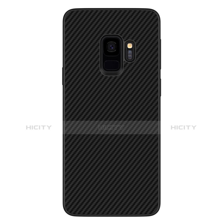 Coque Silicone Gel Serge pour Samsung Galaxy S9 Noir Plus