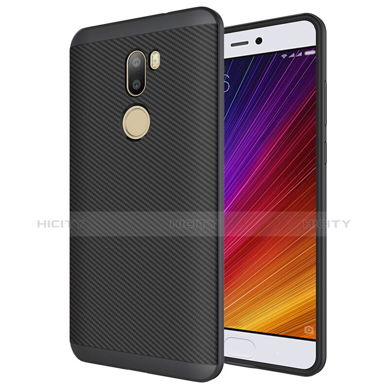 Coque Silicone Gel Serge pour Xiaomi Mi 5S Plus Noir Plus