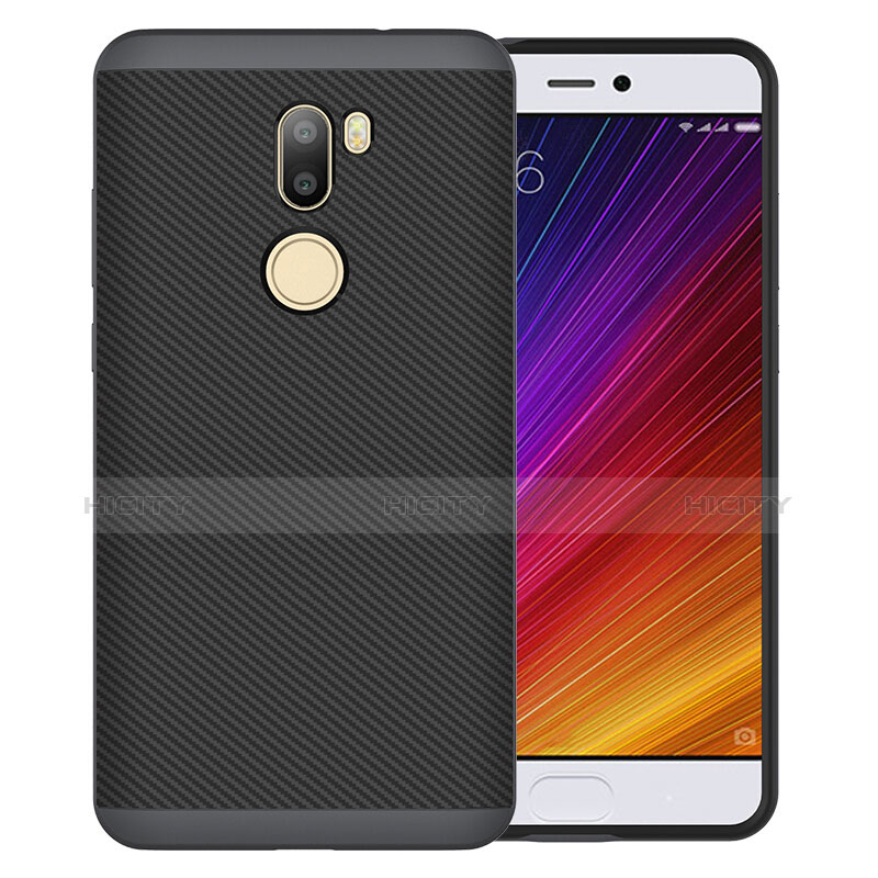 Coque Silicone Gel Serge pour Xiaomi Mi 5S Plus Noir Plus