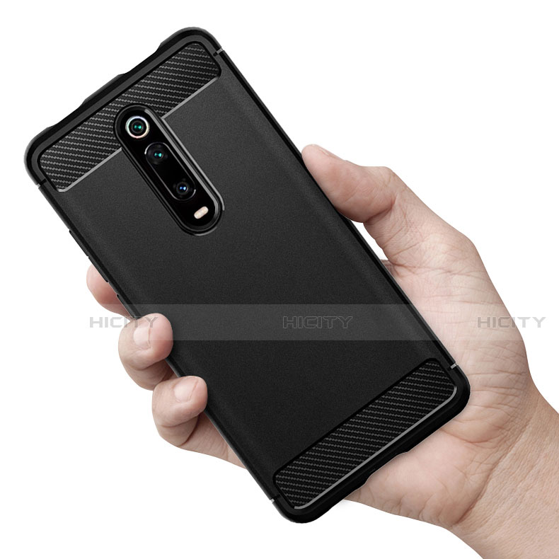 Coque Silicone Gel Serge pour Xiaomi Redmi K20 Noir Plus