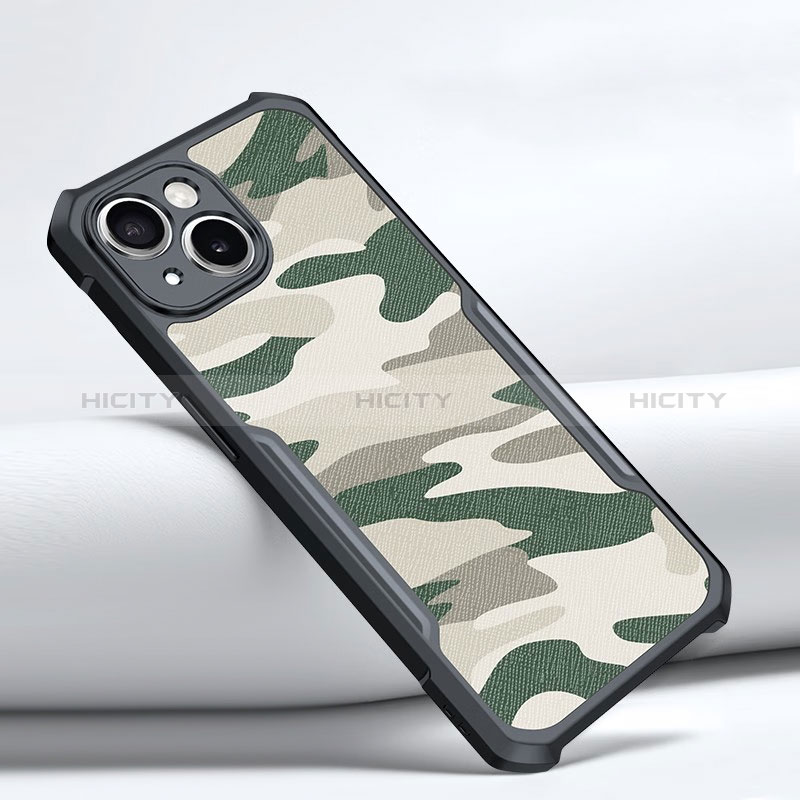 Coque Silicone Gel Souple Couleur Unie XD1 pour Apple iPhone 13 Plus