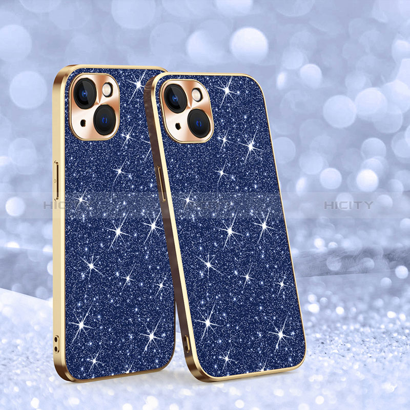 Coque Silicone Housse Etui Gel Bling-Bling AC1 pour Apple iPhone 13 Plus