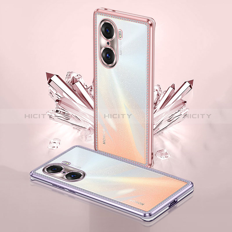 Coque Silicone Housse Etui Gel Bling-Bling AT2 pour Huawei Honor 60 Pro 5G Plus