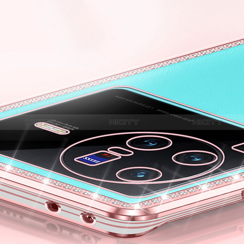 Coque Silicone Housse Etui Gel Bling-Bling AT2 pour Vivo X80 Pro 5G Plus