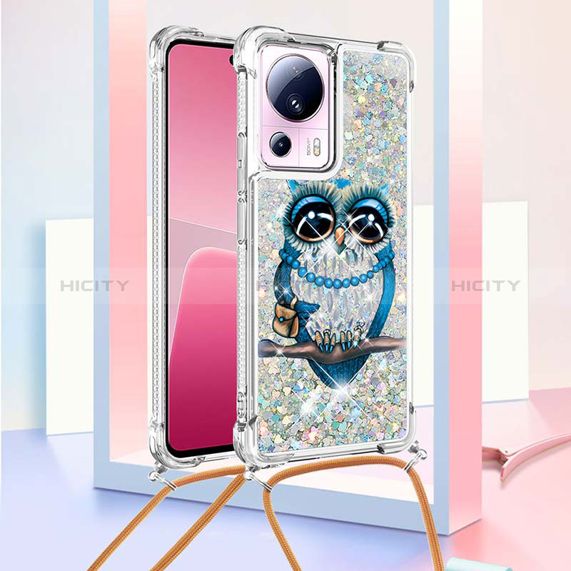 Coque Silicone Housse Etui Gel Bling-Bling avec Laniere Strap S02 pour Xiaomi Civi 2 5G Mixte Plus