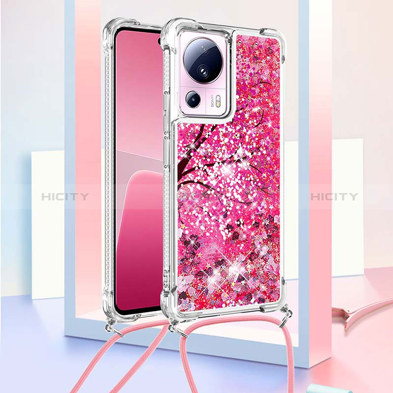 Coque Silicone Housse Etui Gel Bling-Bling avec Laniere Strap S02 pour Xiaomi Civi 2 5G Plus