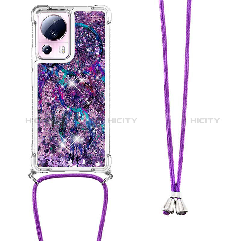 Coque Silicone Housse Etui Gel Bling-Bling avec Laniere Strap S02 pour Xiaomi Civi 2 5G Plus