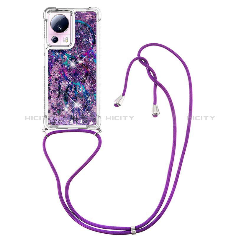 Coque Silicone Housse Etui Gel Bling-Bling avec Laniere Strap S02 pour Xiaomi Civi 2 5G Plus