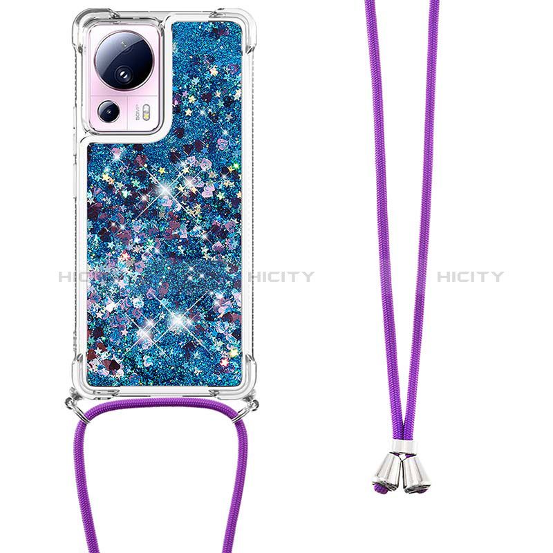 Coque Silicone Housse Etui Gel Bling-Bling avec Laniere Strap S03 pour Xiaomi Civi 2 5G Plus