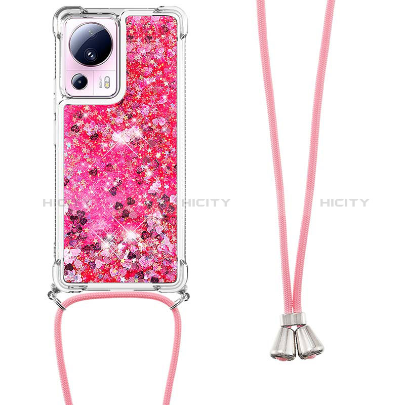 Coque Silicone Housse Etui Gel Bling-Bling avec Laniere Strap S03 pour Xiaomi Civi 2 5G Plus