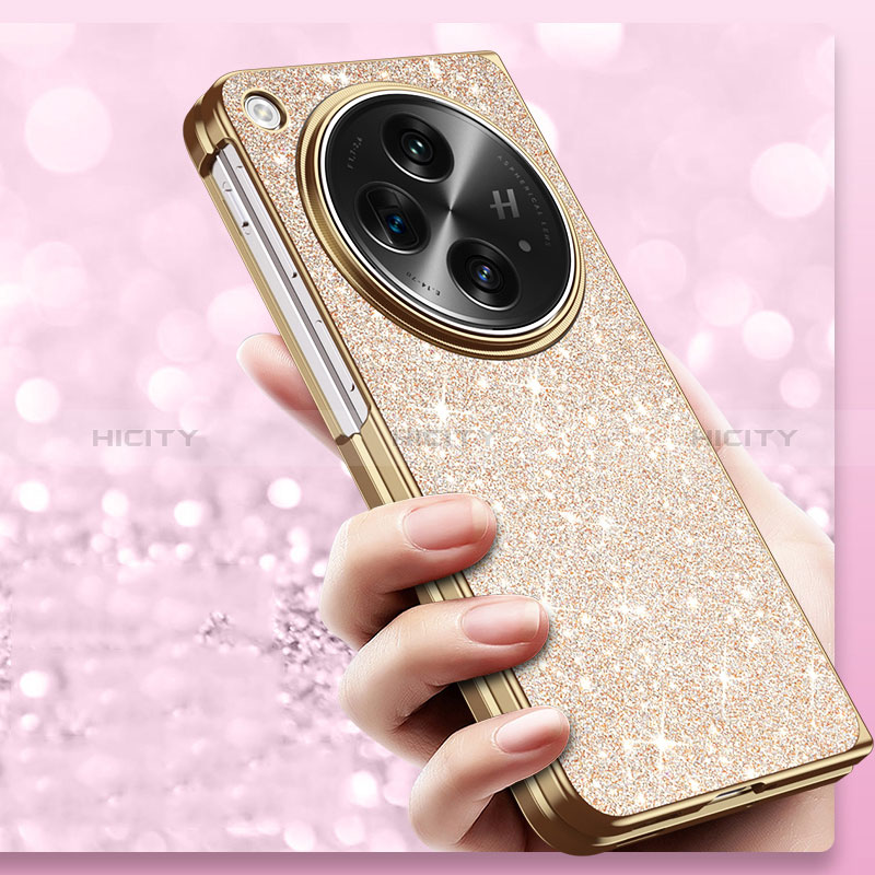 Coque Silicone Housse Etui Gel Bling-Bling GS1 pour Oppo Find N3 5G Plus