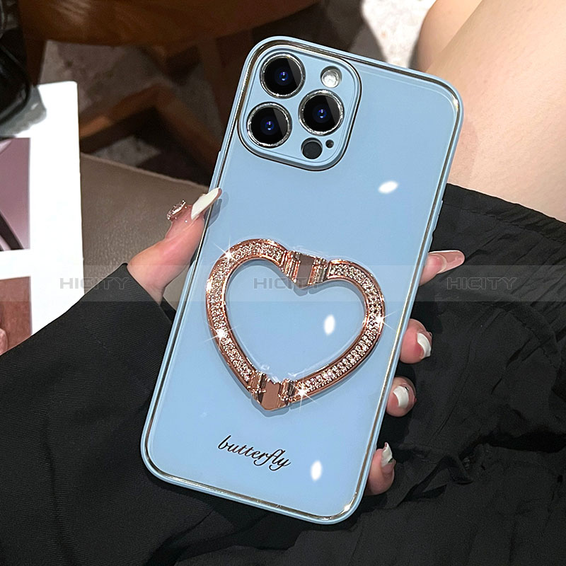 Coque Silicone Housse Etui Gel Bling-Bling JL1 pour Apple iPhone 15 Pro Plus