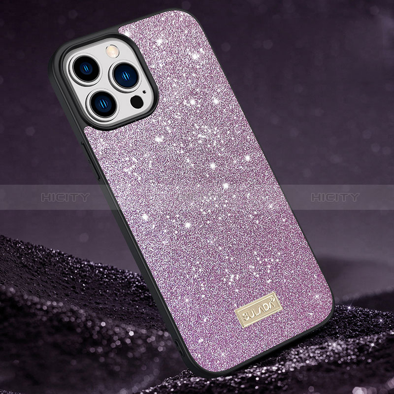 Coque Silicone Housse Etui Gel Bling-Bling LD1 pour Apple iPhone 14 Pro Max Plus