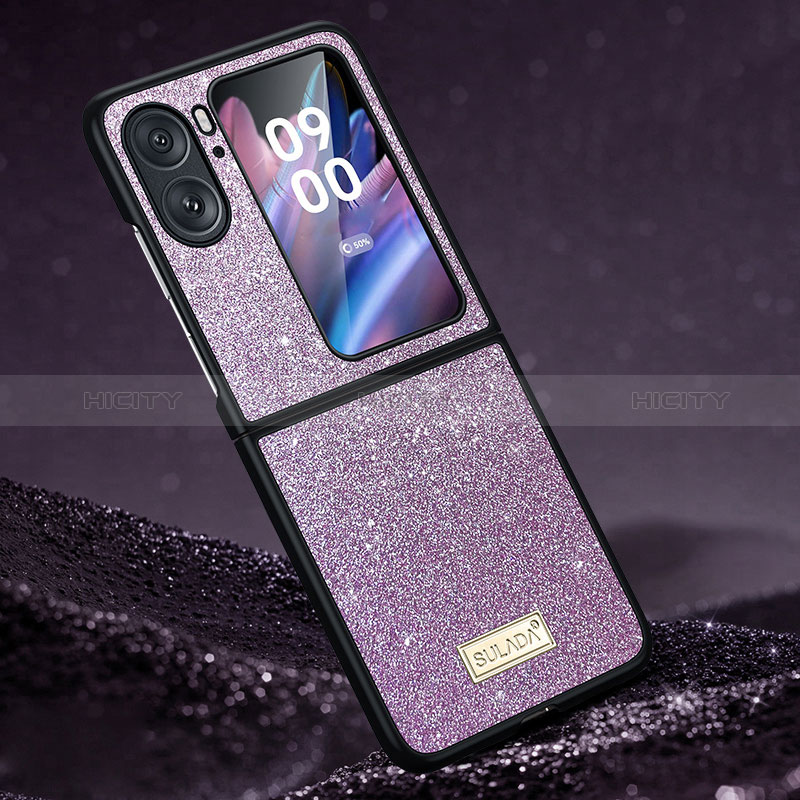 Coque Silicone Housse Etui Gel Bling-Bling LD1 pour Oppo Find N2 Flip 5G Plus