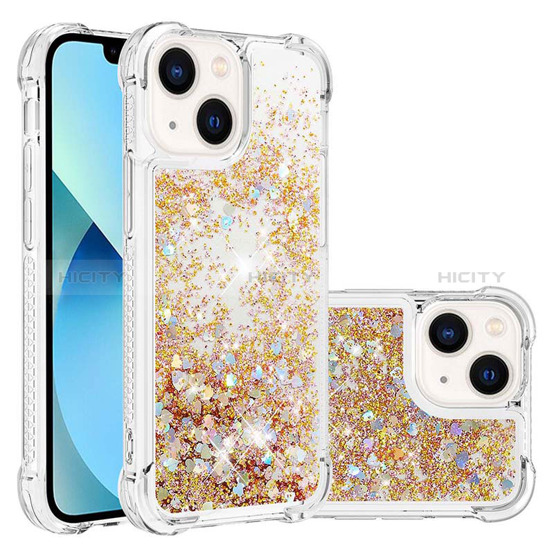 Coque Silicone Housse Etui Gel Bling-Bling S01 pour Apple iPhone 14 Plus Plus