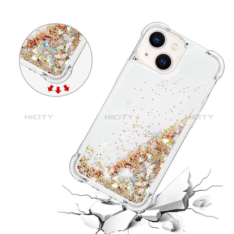 Coque Silicone Housse Etui Gel Bling-Bling S01 pour Apple iPhone 14 Plus Plus