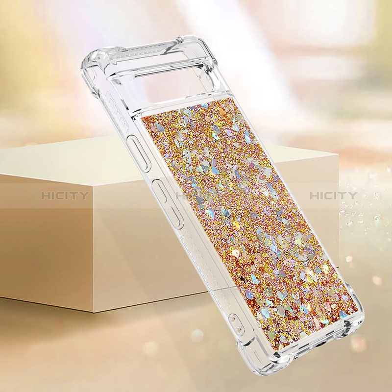 Coque Silicone Housse Etui Gel Bling-Bling S01 pour Google Pixel 7a 5G Plus