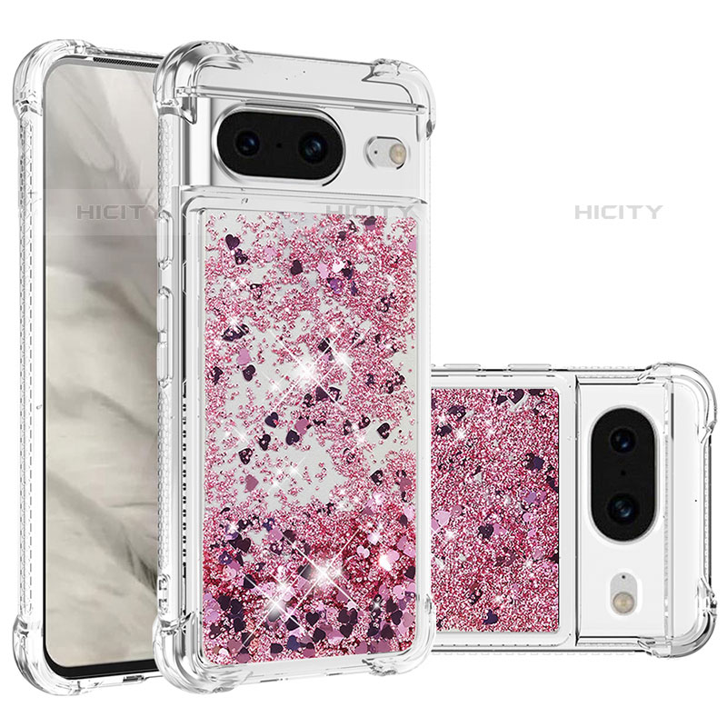 Coque Silicone Housse Etui Gel Bling-Bling S01 pour Google Pixel 8 5G Plus