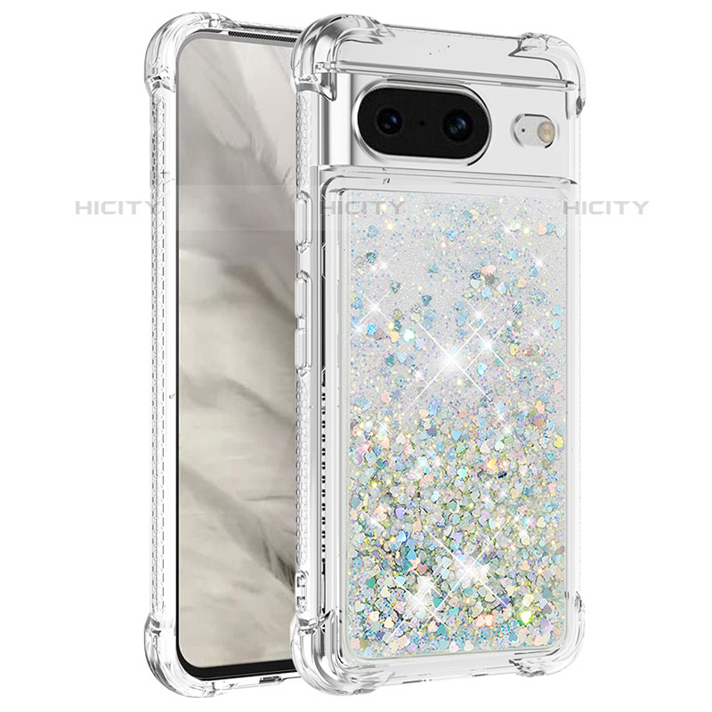 Coque Silicone Housse Etui Gel Bling-Bling S01 pour Google Pixel 8 5G Plus