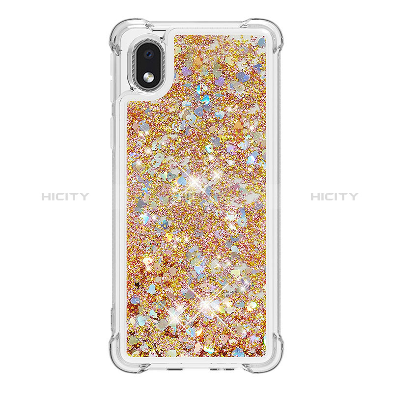 Coque Silicone Housse Etui Gel Bling-Bling S01 pour Samsung Galaxy A01 Core Plus