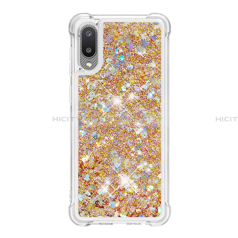 Coque Silicone Housse Etui Gel Bling-Bling S01 pour Samsung Galaxy A02 Plus