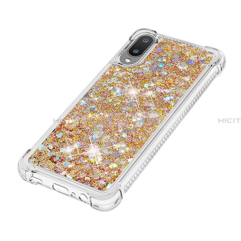 Coque Silicone Housse Etui Gel Bling-Bling S01 pour Samsung Galaxy A02 Plus