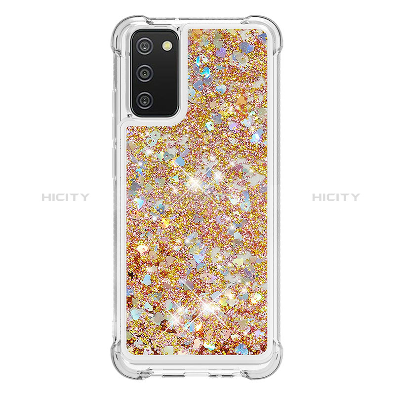 Coque Silicone Housse Etui Gel Bling-Bling S01 pour Samsung Galaxy A02s Plus